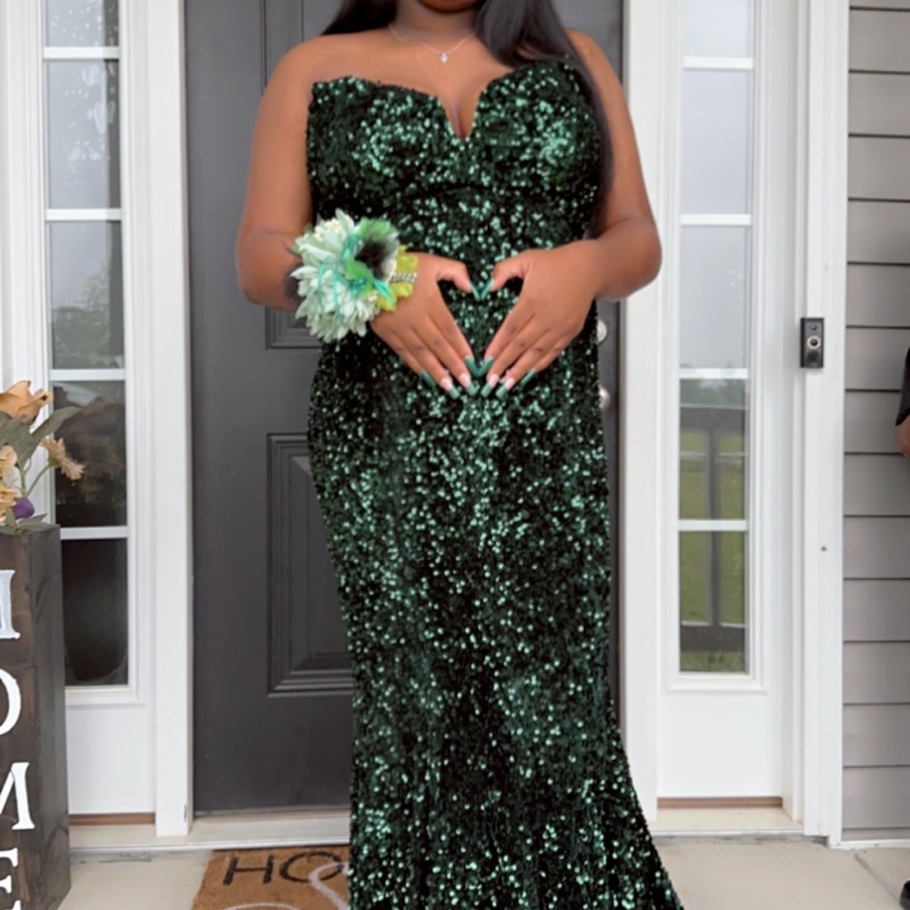 Portia and Scarlet Gown